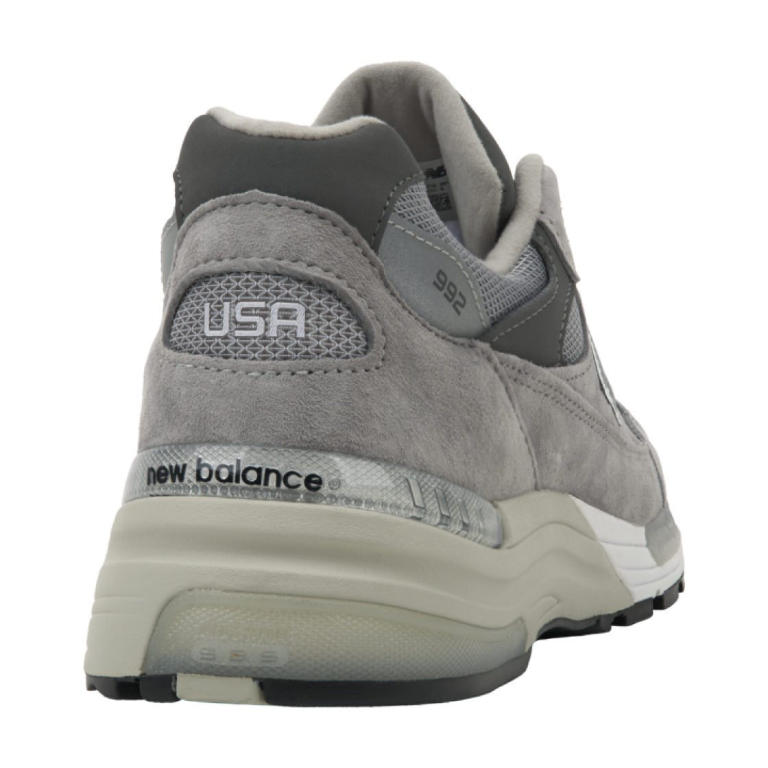 New Balance 992 Made in USA Core Grey Silver Metallic
