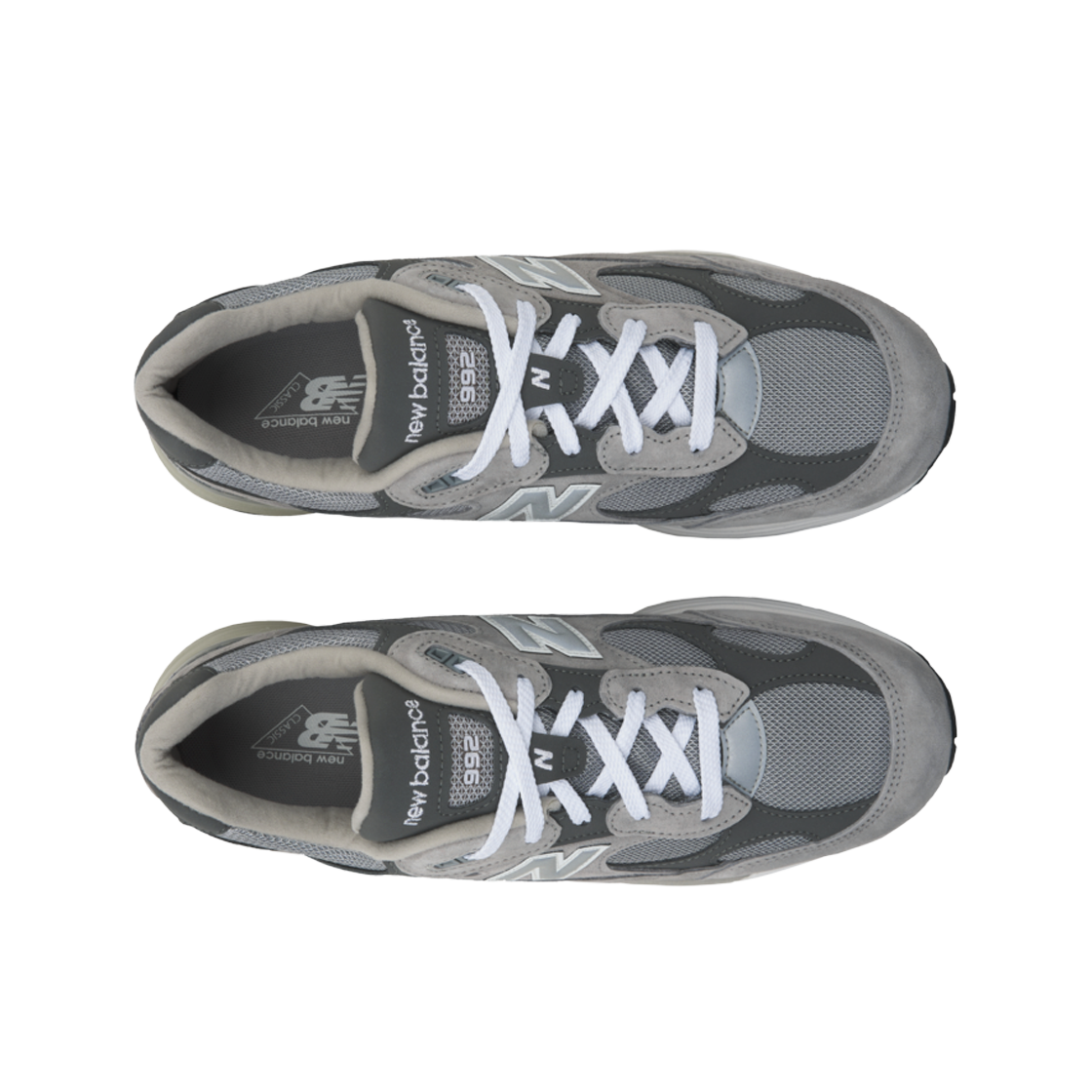 New Balance 992 Made in USA Core Grey Silver Metallic