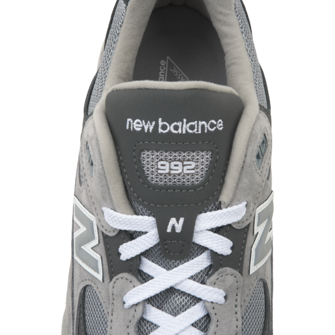 New Balance 992 Made in USA Core Grey Silver Metallic