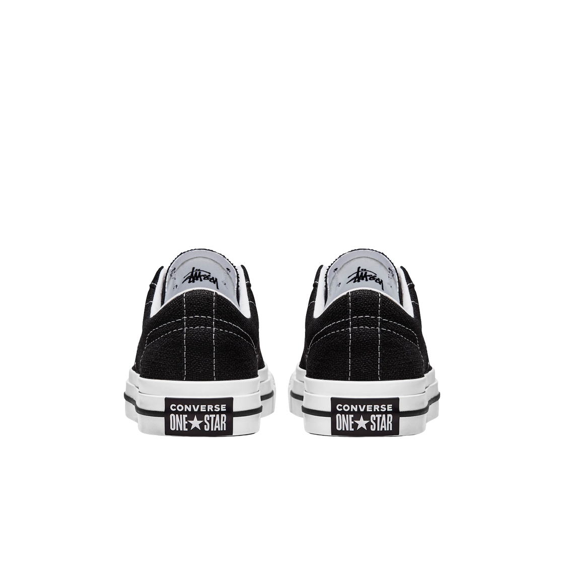 컨버스 x 스투시 원스타 로우 블랙 / 173120C / 4