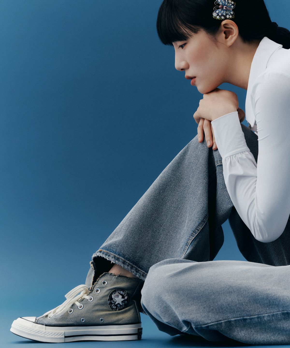 [with 2000아카이브스]척 70 페이디드 데님 A21363C / A21363C / 3