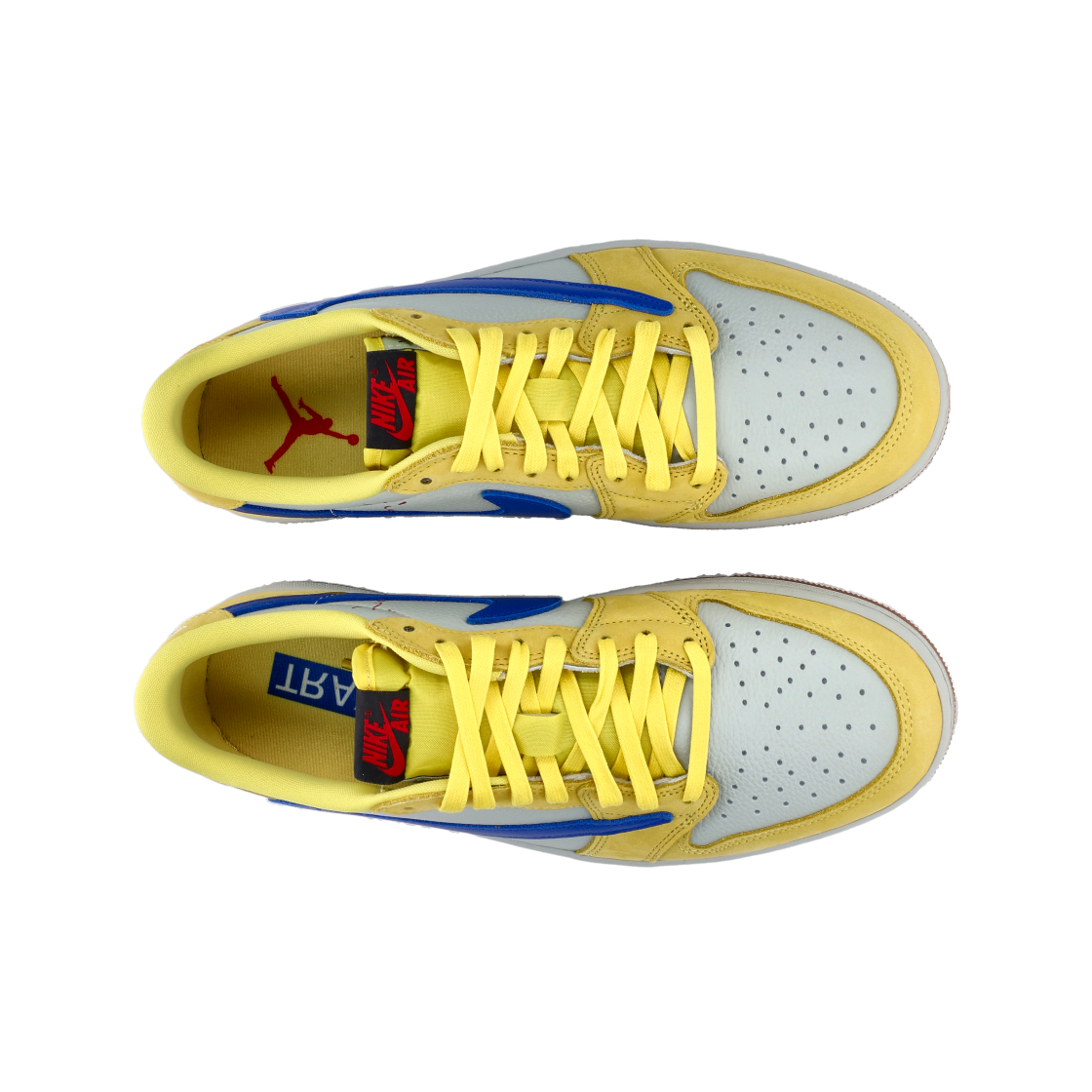 (W) 조던 1 x 트래비스 스캇 레트로 로우 OG SP 카나리 / DZ4137-700 / 5